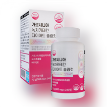 [웰리즈] 가르시니아 녹차카테킨 다이어트 슬림컷 240정