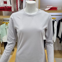 루이까스텔 여성 수입원단 기본 라운드 티셔츠 3LTTS943CB