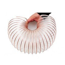 투명 우레탄 닥트호스 집진기호스 250mm 1미터 단위