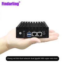 N3050/N3160/N3700 미니 호스트 6W 저전력 소비 X86-P1 부드러운 라우팅 쿼드 코어 쿼드 스레드, DDR 8GB SSD 512GB, EU, N3050