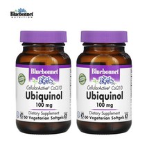 블루보넷 유비퀴놀 코큐텐 카네카 원료100mg60젤x2 라이코마토 라이코펜 해바라기레시틴