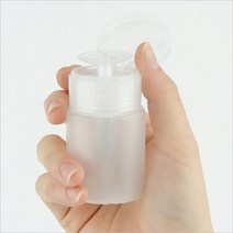 푸쉬형 디스펜서 공병 70ml 리무버 펌핑용기 액체펌핑공병