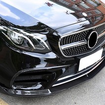 벤츠 E클래스 W213 오리지널카본 프론트립 AMG범퍼 일체형, A TYPE (카본 프론트립)
