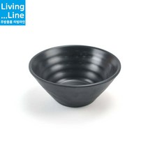 KT 고급 멜라민 모밀 그릇 면기 냉면기 우동기 토기모양 예쁜 죽 그릇 전통 음식점 디저트 스파게티 접시 국물 그릇 시리얼볼 디저트볼, 6594호 -20.2cm