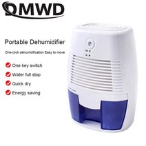 제습기 20리터 대용량 가정용 DMWD 500ml 미니 제습기 전기 냉각 건조제 공기 건조기 흡수 기계 침실 주방, 영국 플러그