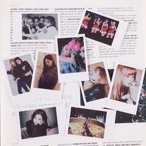 블랙핑크 포토카드 포카 리사 지수 폴라로이드 인스타타 스타일 컬렉션, 단체 02종【9장】