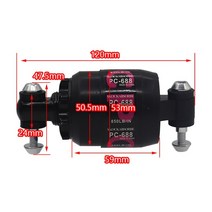 킥보드 쇼바 120mm/145mm/170mm MTB 접이식 전기 자전거 액세서리용 새로운 충격 흡수 장치 스프링 후면, 01 120MM, 한개옵션1