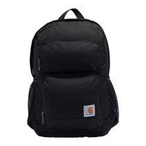 (Black) - Carhartt Legacy Standard Work Backpack with Padded Laptop Sleeve and Tablet Storage 자동차 하트 배낭 배낭 블랙 배낭