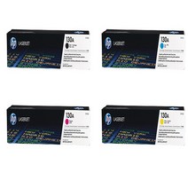 HP Color Laserjet Pro MFP M177fw 정품토너 4색1세트 CF350A/CF351A/CF352A/CF353A 검정 1 300매/칼라 1 000매 NO.130A, 1개, 검정+컬러