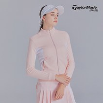 [테일러메이드] 여성 배색 집업 니트 TWSCK7321-304