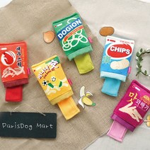 [패리스독] 마트스낵 포켓토이(랜덤발송), 3개, 패리스독 마트스낵포켓토이(색상임의)