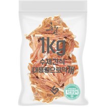 초심 강아지 대용량 실속형 수제간식 1kg, 1개, 치킨닭갈비