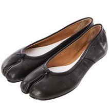 메종 마르지엘라 타비 스플릿 토 여성 래더 플랫슈즈/S58WZ0042 P3753 T8013