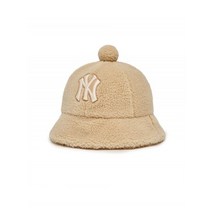 MLB KIDS 베이직 후리스 돔햇 NY Beige