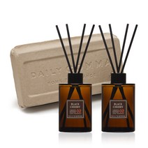 데일리콤마 엠버 에디션 디퓨저 200ml X 2EA, 피오니앤바닐라X2