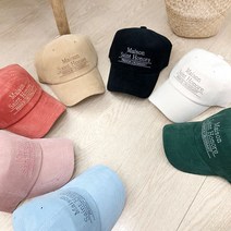 골덴 메종 레터링 볼캡