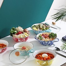 하코야 마블 법랑냄비 19cm 21cm 양수 일본 범랑 인덕션냄비 오뎅탕 전골 밀푀유나베냄비, 레드