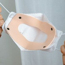 항균루비셀 뽀송 마스크 이너 패드이너 마스크, 스냅버튼형