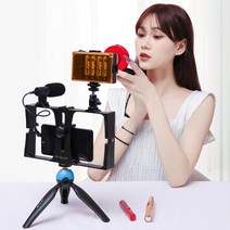 유튜브 인터넷 개인 방송 스마트폰 촬영 장비 시작 개인 인터넷 스튜디어 세팅 장비 크리에이터 국, 본상품선택, 1, 2. 레드