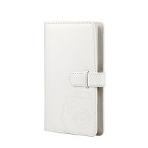 폴라로이드 필름 악세사리 96 pockets 2x3 인치 미니 지갑 사진 앨범 책 pu 가죽 커버 fujifilm instax mini 11 9 8 7s 90 liplay, 협력사, 하얀색