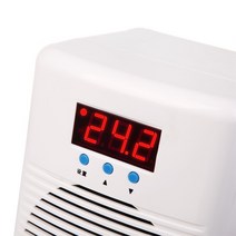 업소용 수족관 어항 냉각기 히터 해수 공냉식 칠러, 20L 가열 및 냉각+수도관+6W 내장 필터