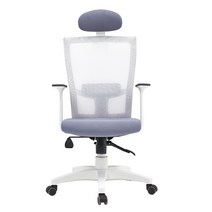 컴퓨터 책상 사무용 의자 HJC체어 HJC-VT003, 화이트