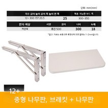 캠핑카 보조 식탁 테이블 외부 싱크대 선반 카라반 트레일러 흰색 스텐, 12인치 대 + 30x50 화이트보드