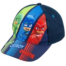 PJMasks 남아용 모자 야구 게코 캣보이 올빼미 블루