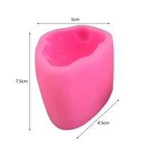 토끼 몰드 실리콘 캔들 몰드 부활절 케이크 퐁당 케이크 초콜릿 디저트 무스 쿠키 만들기 3D, Style 1