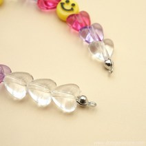 올챙이캡 누름볼(비즈공예 마감)비즈공예 재료 추천 마감부자재, 누름볼(50개), 1.5mm, 실버