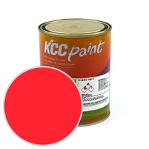 KCC 유크릴형광-적색 1L / 형광페인트, 1개