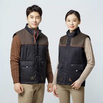 파브 가을 겨울 추동복 폴라폴리스 패딩 조끼 작업복 워크웨어 단체복 WM-V1501