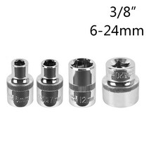 토크 렌치 38quot 6-24mm 소켓 스패너 헤드 슬리브 양단 육각 수공구, 24mm