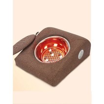 쑥좌훈기 훈증기 뜸방석 온열 여성 건강 의자 쿠션, 레드벨벳원단 온도조절과 연기 + 황금뜸쑥 54곡