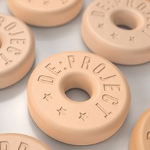 디프로젝트 리필킷 디불 디버니 디릴라고 차량용 방향제 고체형 센트도넛 리필, 4개입, 레몬버베나