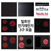 빌트인 전기레인지 3구 모음 인덕션 하이라이트 매립형 하이브리드 3구 정품 타공사이즈 560x480 한샘이펙스, 선택2 (560x480) HSEC-E3300K