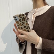 아이폰 호피 자개 케이스, 아이폰XS MAX, 1개