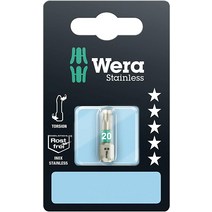 Wera 05073622001 3867/1 TS SB TORX® 비트 스테인리스 TX 20 x 25mm155960