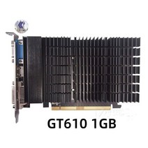 Manli 비디오 카드 지포스 GT 610 1GB GT 630 1GB 64 비트 GDDR3 그래픽 카드 GPU 맵 NVIDIA 오리지널, 한개옵션1, 01 GT610 1GB