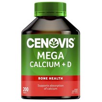 Cenovis 호주 세노비스 메가 칼슘 비타민 D 200 타블렛 1팩 칼마디, 1개