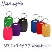 5/10PCS UID T5577 듀얼 칩 스마트 키 13.56Mhz NFC 재기록 마술 카드 125Khz RFID 변경 복제 IC ID 근접 토큰, 10PCS-Random