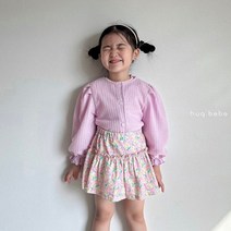 허그베베 로맨틱플라워스커트