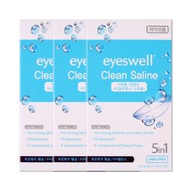 해호 아이스웰 1회용 식염수 모든렌즈 세정제 7mlx5ea, 3개, 7ml