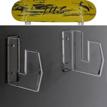 스케이트보드 강습 clear acrylic skateboard wall mount rack display stand longboard deck 스탠드 벽 홀더, 쇼로