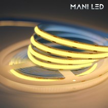 주문제작 COB 면발광 LED바 12V 스트립 플렉시블 줄조명 쇼케이스 진열장, 블루