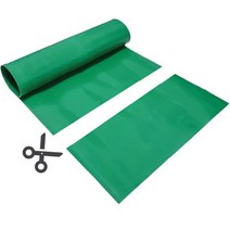 고무판 녹색 재단 1.6T 폭120cm 10cm단위 책상 고무판 데스크매트 녹고무