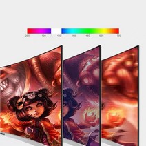 게이밍모니터 2K 4K 풀 Hd 24 인치 144hz 커브 프레임리스 게이밍 모니터 저렴한 가격 Pc 게이머 완료, [03] black 1k 75hz curved