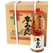 만능요리주 혼미린 요리용청주 요리맛 업그레이드 맛술 찹쌀발효 가정용 업소용 1L부터 18L까지 폭넓은, 혼미린1.8Lx6페트(박스), 1l