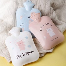 온수찜질기 환절기 다회용 가열 제품 오래 지속되는 보온 온수주머니 곰돌이 토끼, 1300ml 색상 6