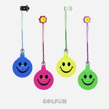 [GOLFUN] 골펀 LED 탱탱볼 티꽂이 티걸이 티홀더 캐디용품 버디나비 필드용품, 1. 블루